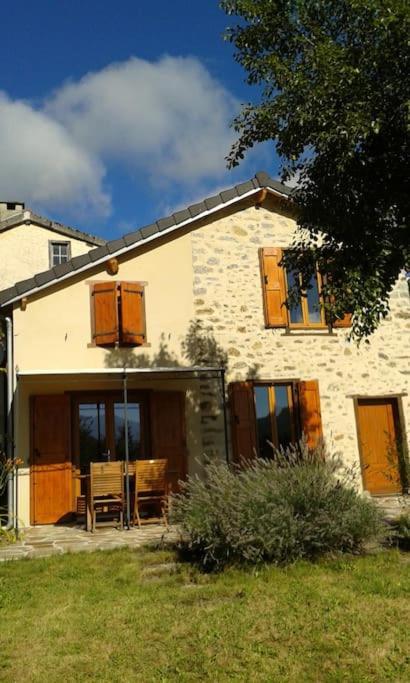 Grange En Pierres. Grand Jardin Et Belle Vue Villa Saurat Exteriör bild